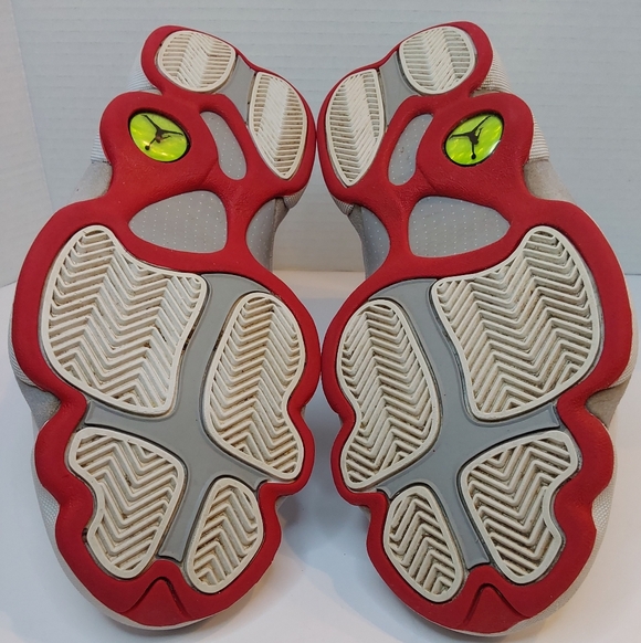 JORDAN 13 RETRO WOLF GREY 8M PRE-OWNED - Picture 4 of 5